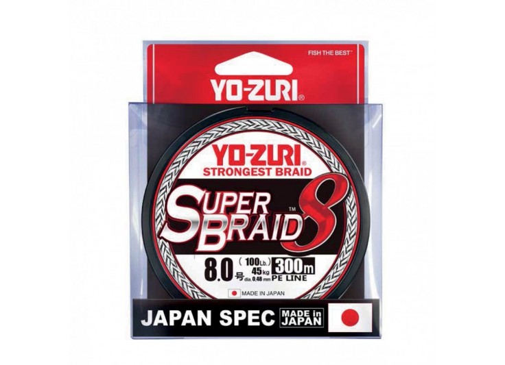 TRESSE YO-ZURI SUPER BRAID X8 - 150 M 2021
