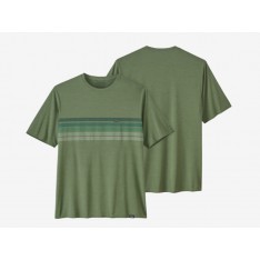 T-SHIRT PATAGONIA HOMME CAP COOL DAILY GRAPHIC SHIRT SEDGE GREEN