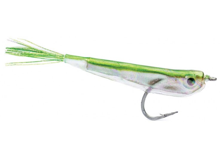 STREAMER RAINY'S CHUMMY MINNOW CHARTREUSE/PEARL 2022