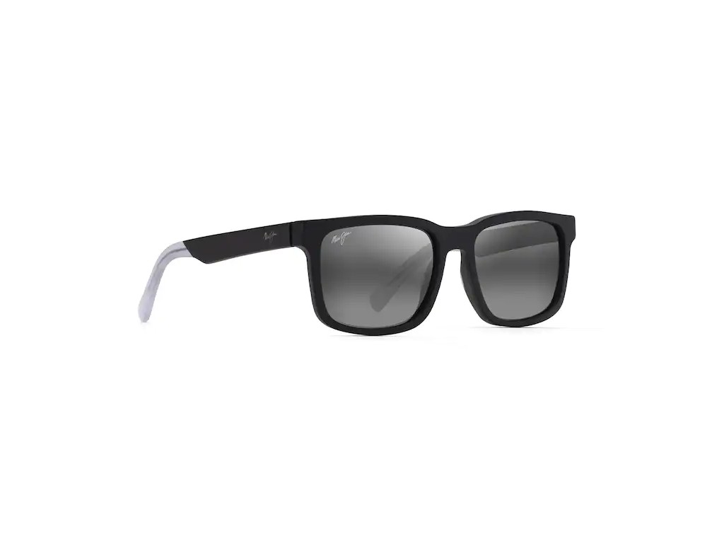 Les lunettes de soleil JUSTIN CLASSIC en Noir et Gris foncé