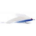 MOUCHE RAINY'S CLOUSER/KREH HALF & HALF BLUE-WHITE 3/0 - 600 SP