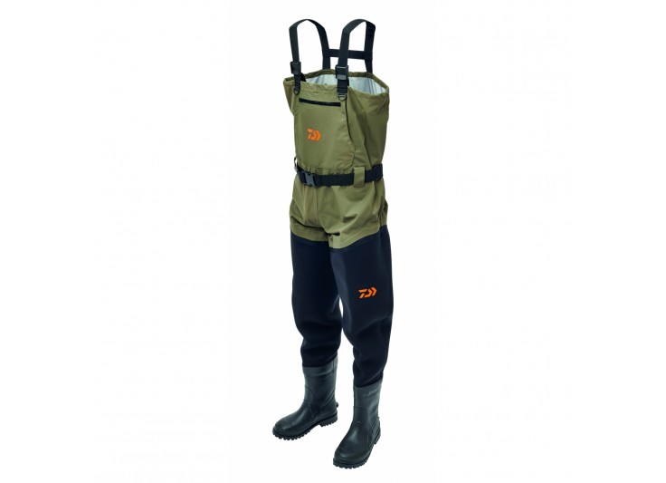 WADERS RESPIRANT HYBRID DAIWA AVEC BOTTES 2023