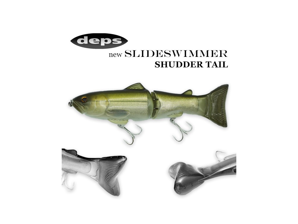 ルアー・フライ deps New SLIDESWIMMER175 SHUDDER TAIL Deps New Slide Swimmer SS 175 Shudder Tail