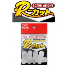 PLOMBS ADDITIONNELES AUTOCOLLANTS ZAPPU BOARD WEIGHT R-CUT