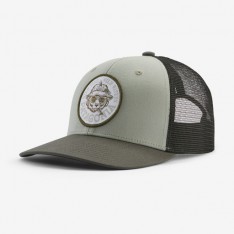 CASQUETTE PATAGONIA TAKE A STAND TRUCKER HAT SLEET GREEN