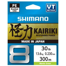 TRESSE SHIMANO KAIRIKI 8 VERT