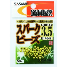 PERLES RONDES SASAME OR (P245)