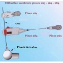 PINCE STONFO CLIP RELEASE - MIXTE TRIPLE USAGE : TREUIL - TANGON - FLAT LINE (ART. 263) 