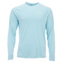 Tshirt technique SIMMS Sflex Crewneck Solids Laguna