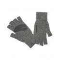 Wool ½ Finger Glove Steel