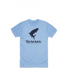 Tarpon Logo T-Shirt Light Blue Heather