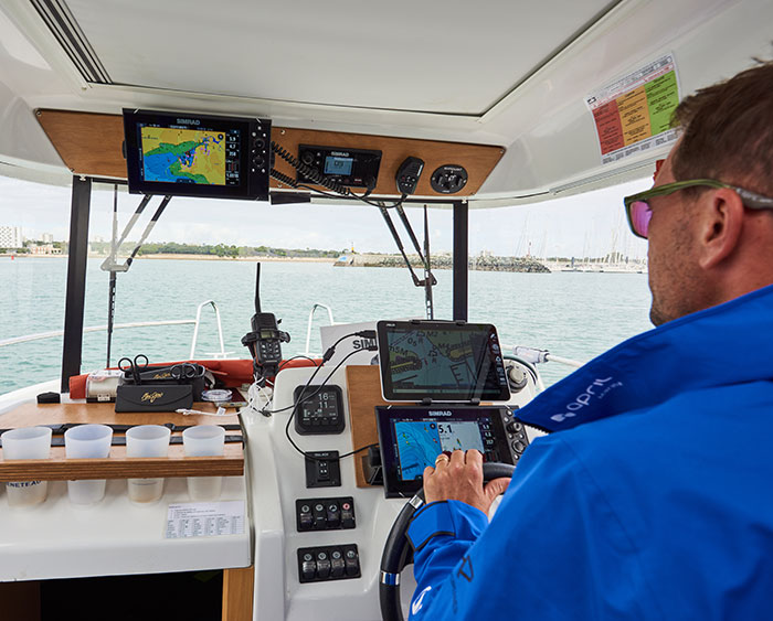 Positionnement précis du bateau