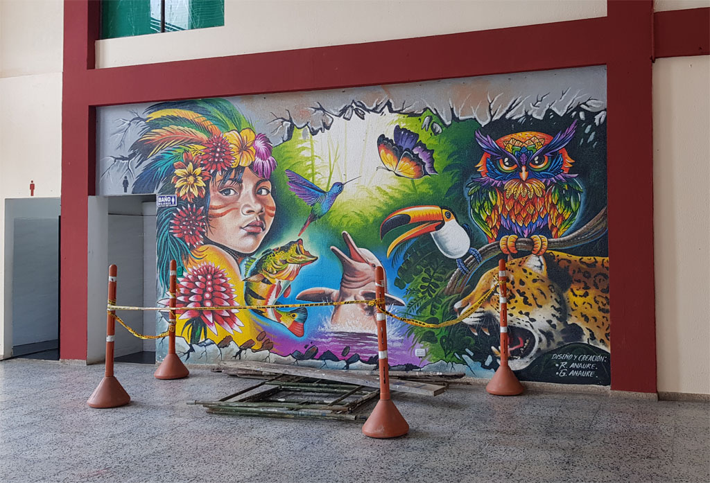 fresque murale bogota