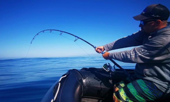 pêcheur canne à pêche