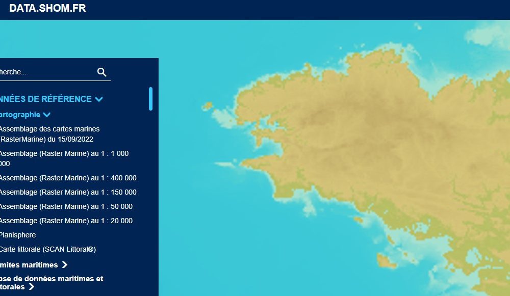 Le SHOM, un excellent outil pour préparer ses sorties de pêche en mer sur des zones inconnues