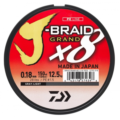 tresse daiwa J braid grand