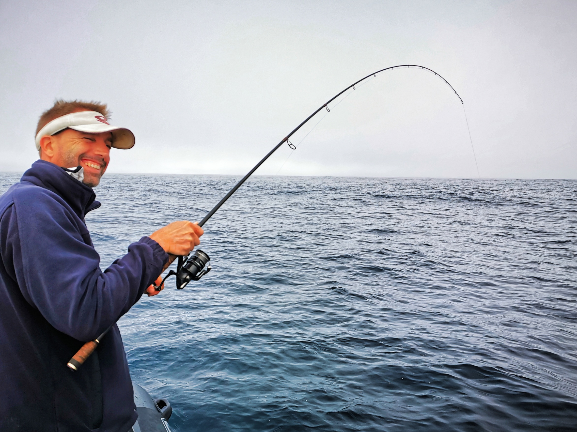 Pêcheur en mer 