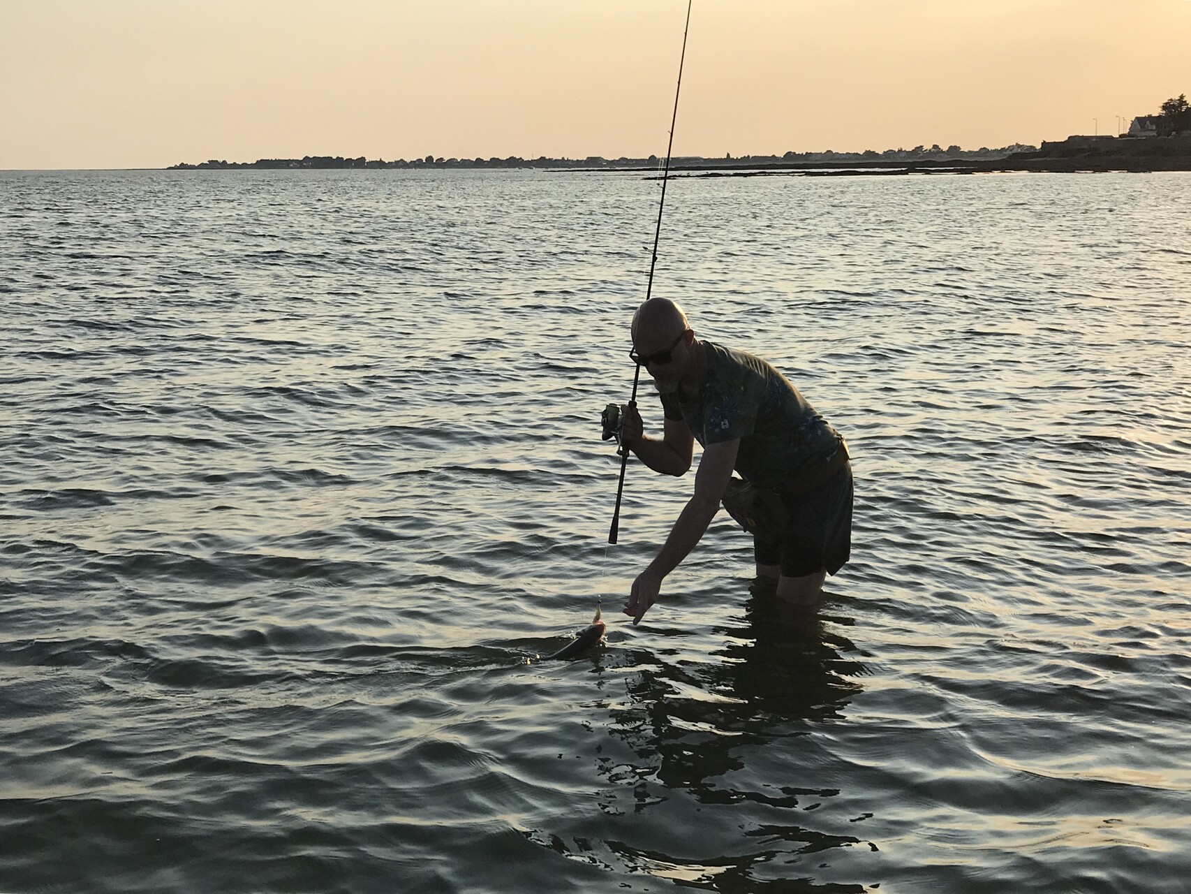 Les coups du soir ou du matin sont toujours à privilégier lorsque l'on pêche du bord.