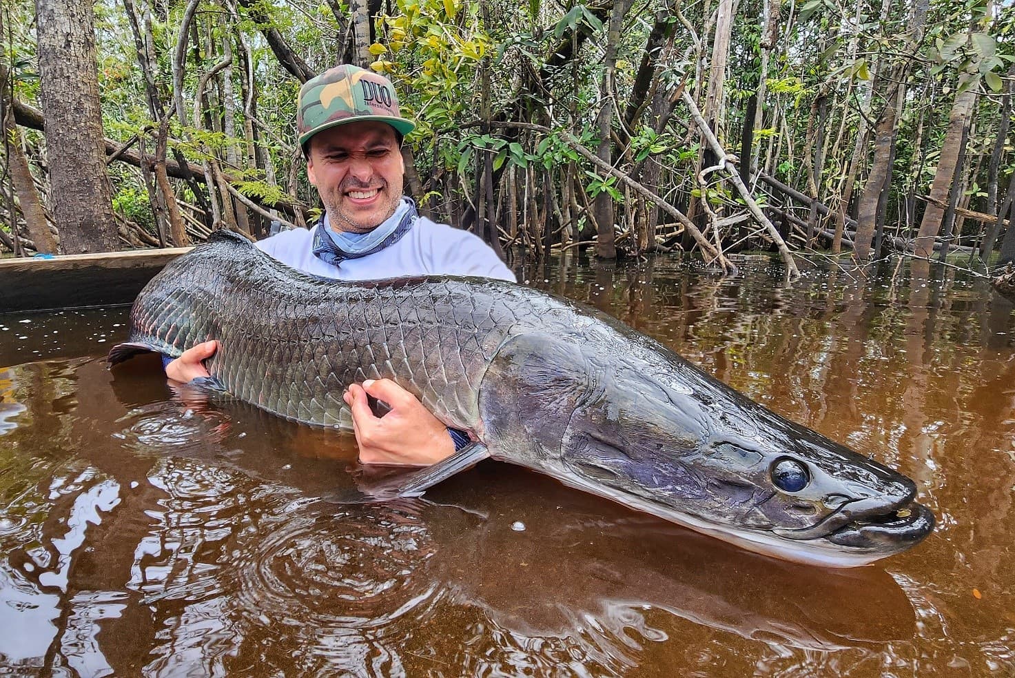 Exo : Partez pêcher l’arapaima en Bolivie au cœur de la jungle  !