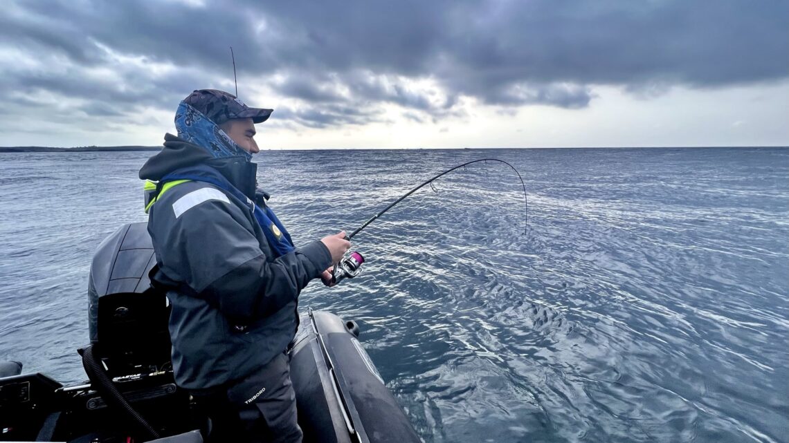 pêcheur en action