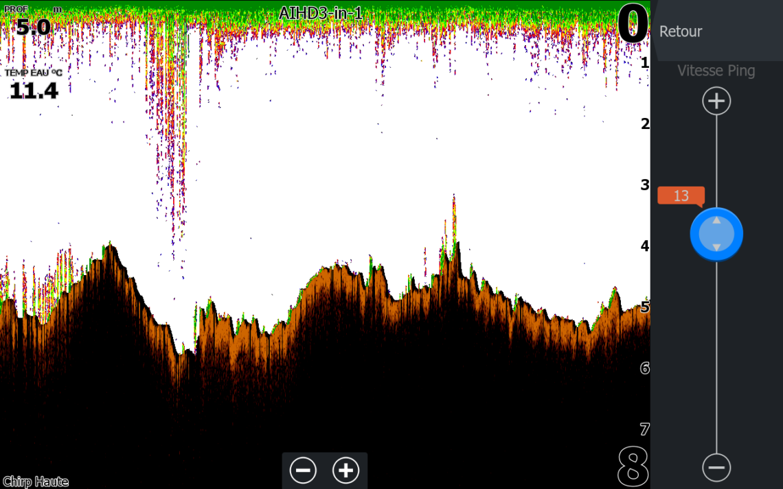reglege des pings de la sonde